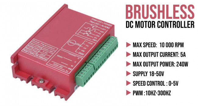 Brushless DC Motor Controller 5A
