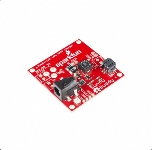 Sparkfun, Sunny Buddy MPPT Solar Charger, Solar In 6-20V, Charge Current 450mA