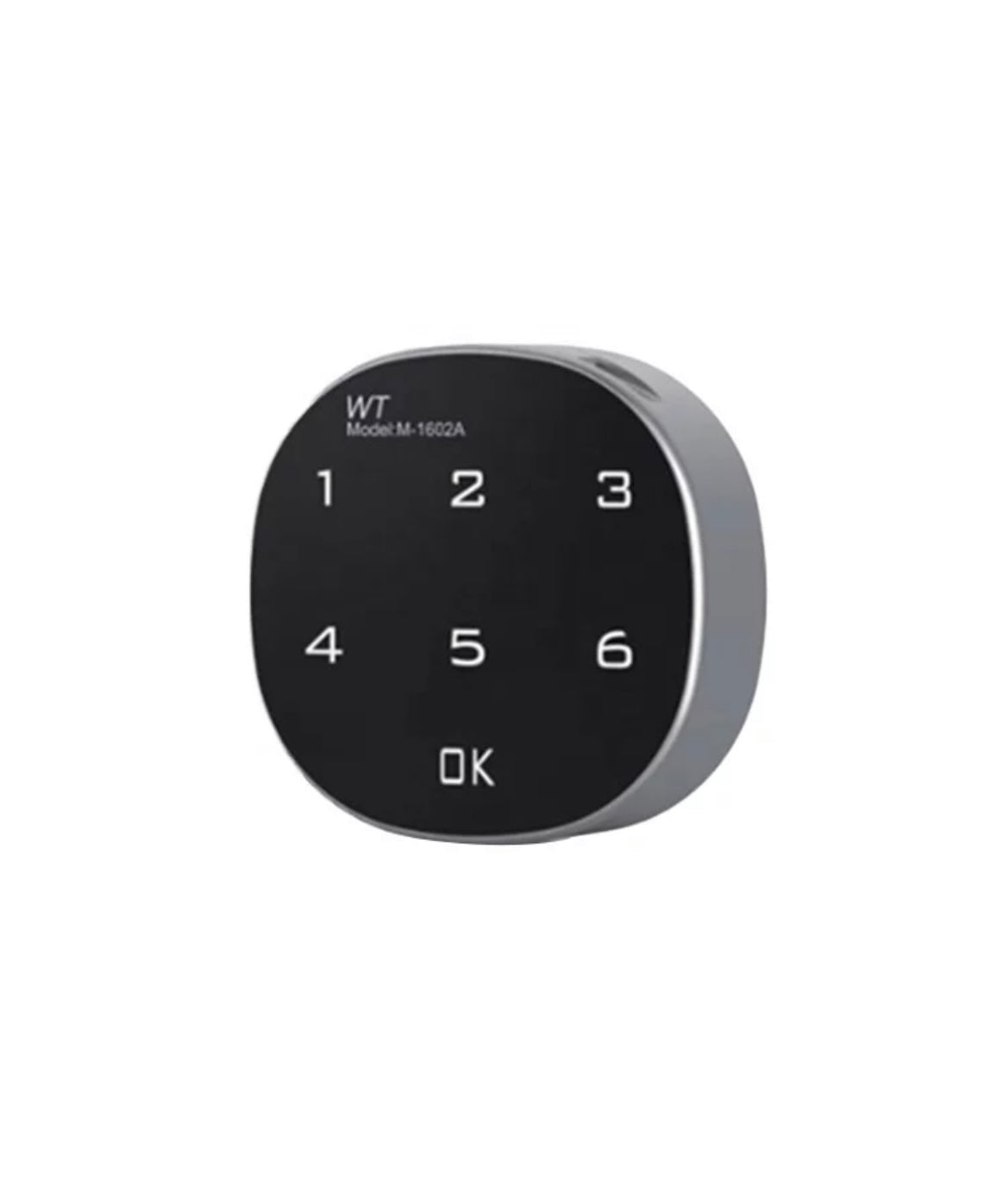 Matt Chrome M-1602b  lack Digital Electronic Smart Cabinet Lock Password Keypad smart lock lock